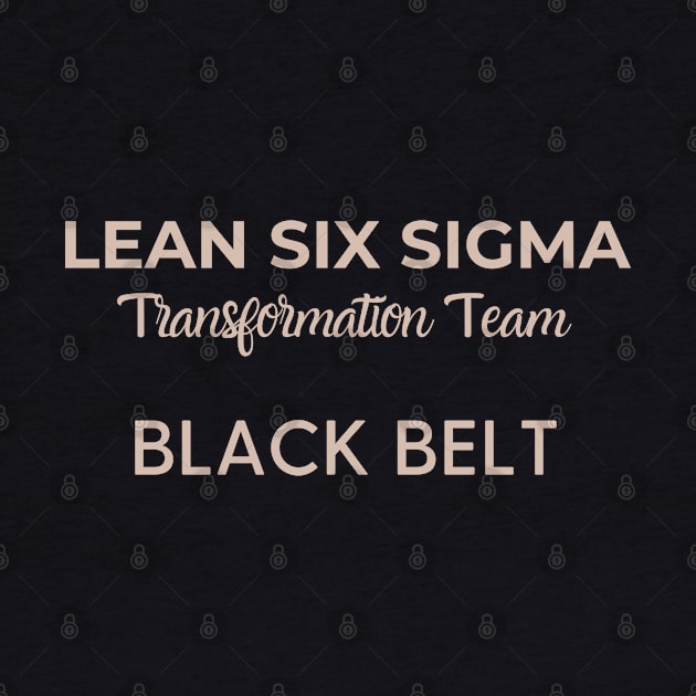 Lean Transformation Team BLACK BELT by Viz4Business